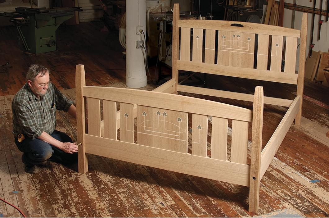 Digital Plan - Stickley-Inspired Bed